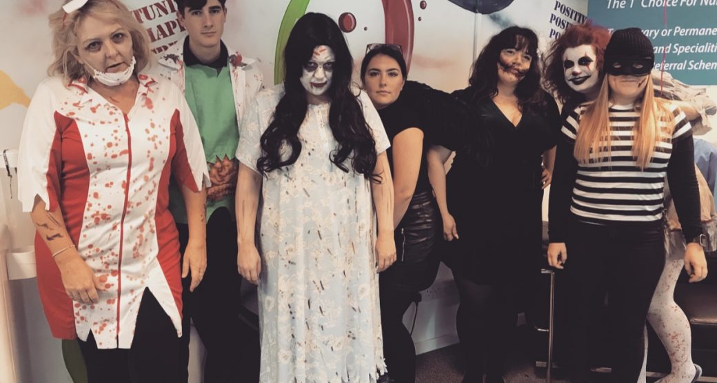 Giving you #SquadGhouls at Medsol this Halloween